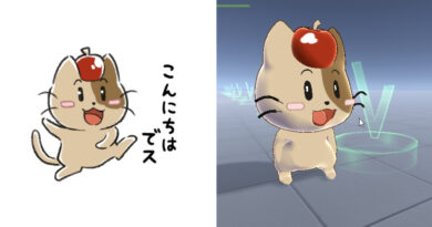 CRIのマスコットキャラクター「りんご」3Dデータ配布! CRIのマスコットキャラクター「りんご」3Dデータ配布!